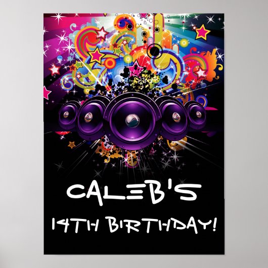 アーバンクラブヒップホップDJ踊りダンスパーティー歓迎 ポスター (正面)