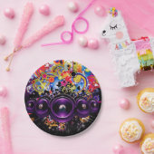 アーバンクラブヒップホップDJ踊りダンスパーティー ペーパープレート (パーティー)