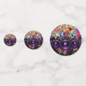 アーバンクラブヒップホップDJ踊りダンスミュージックパーティー コンフェッティ (裏面)