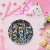 アーバンクールモダングラフィティ通りアート ペーパープレート (パーティー)