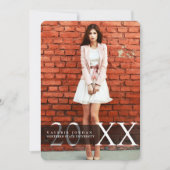 アーバングラデュエート, 卒業のお知らせ 招待状 (正面)