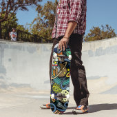 アーバングラフィティイラストレーションスケートボード スケートボード