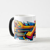 アーバングラフィティカラフル モーフィングマグカップ (正面左)