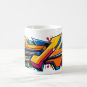 アーバングラフィティカラフル モーフィングマグカップ (中央)