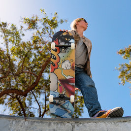 アーバングラフィティガールアートスケートボード スケートボード