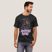 アーバングラフィティハイエナ笑う王ウォールアート Tシャツ (正面フル)