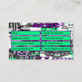 アーバングラフィティビジネスカード 名刺 (裏面)