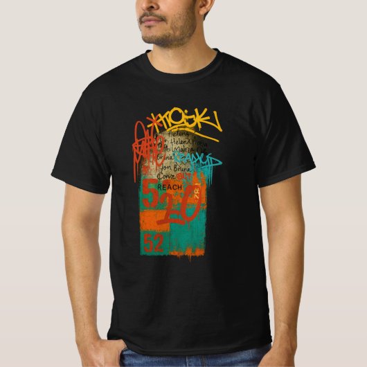 アーバングラフィティフュージョン Tシャツ (正面)