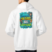 アーバングラフィティフーディ - "Shhh... パーカ (裏面)