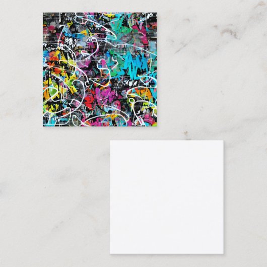 アーバングラフィティプランナー スクエア名刺 (正面/裏面)