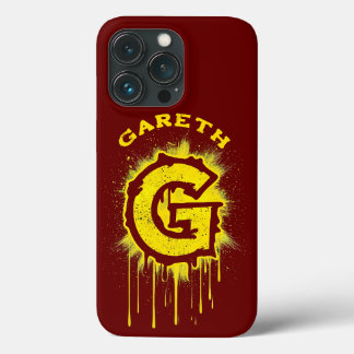 アーバングラフィティモノグラムキーチェーン – 文字"G" iPhone 13 PROケース