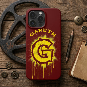 アーバングラフィティモノグラム「G」 iPhone 13 PROケース