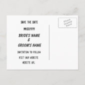 アーバングラフィティ日付はがきを保存 案内ポストカード (裏面)