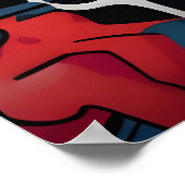 アーバングラフィティ通りアートスプラッシュ ポスター (角)