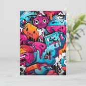 アーバングラフィティ通りアートスプラッシュ 案内状 (スタンド正面)