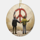 アーバングラフィティ通りアートピースサイン セラミックオーナメント (左)