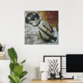 アーバングラフィティ通りアート ポスター (ホームオフィス)