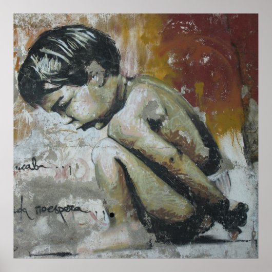 アーバングラフィティ通りアート ポスター (正面)