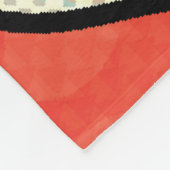 アーバングラフィティ：シームレスなアートのテクスチャ。 フリースブランケット (角)