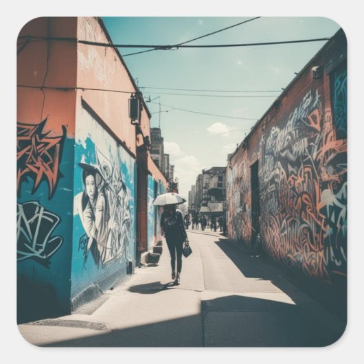 アーバングラフィティ スクエアシール (正面)