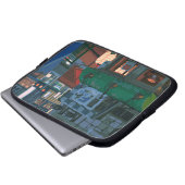 アーバングラフィティ ラップトップスリーブ (正面下部)