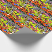 アーバングラフィティ：ヴィンテージアートウォール ラッピングペーパー (角)