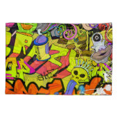 アーバングラフィティ:ヴィンテージアートウォール 枕カバー (裏面)