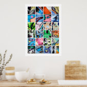 アーバングラフィティ/通りアートラージポスター ポスター (キッチン)