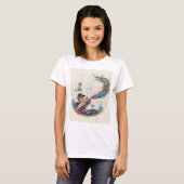 アーバングラフィティDJサウンドウェーブTシャツ Tシャツ (正面フル)