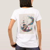 アーバングラフィティDJサウンドウェーブTシャツ Tシャツ (裏面)