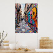 アーバングラフティアリー ポスター (キッチン)