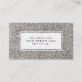 アーバングランジコンシンプルクリーモダントインテリア 名刺 (裏面)