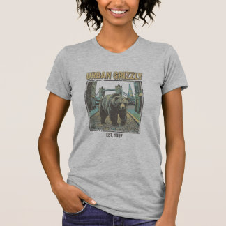 アーバングリズリー ビンテージ ストリートコア ワイルドライフ Tシャツ