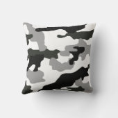 アーバングレーカモフラージュNo.15プリント クッション (裏面)