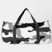 アーバングレーカモフラージュNo.15プリント ダッフルバッグ (裏面)