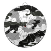 アーバングレーカモフラージュNo.15プリント ダーツボード (正面)