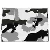 アーバングレーカモフラージュNo.15プリント ラージペーパーバッグ (正面)