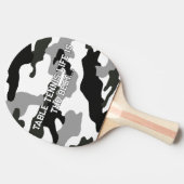 アーバングレーカモフラージュNo.15プリント 卓球ラケット (横)