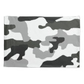 アーバングレーカモフラージュNo.15プリント 枕カバー (裏面)