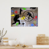 アーバンゲリラペイントボール ポスター (キッチン)