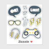 アーバンゲーマースティッカー シール (シート)