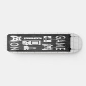 アーバンゲーマーハードコアライダーカスタムプロボード スケートボード (横)