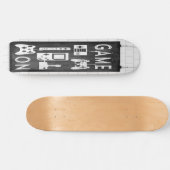 アーバンゲーマーハードコアライダーカスタムプロボード スケートボード (横)