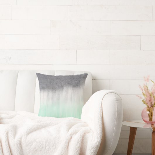 アーバンコンクリート、グリーンミント クッション (ソファ)