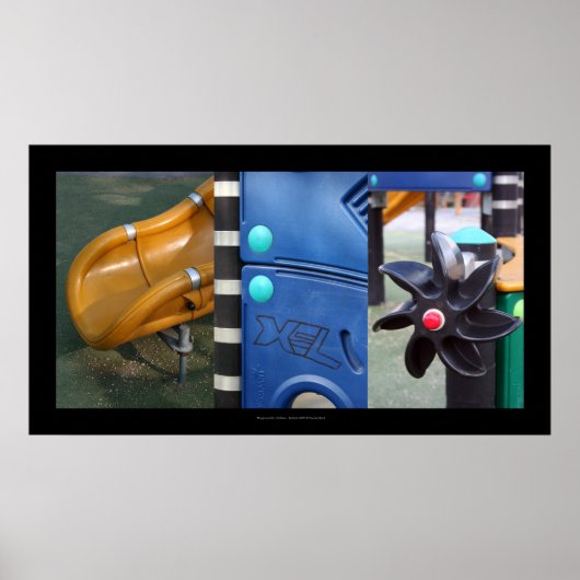 アーバンコンポジションキッズプレイグラウンドポスター ポスター (正面)