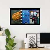 アーバンコンポジションキッズプレイグラウンドポスター ポスター (ホームオフィス)