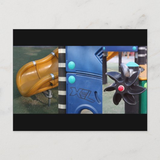 アーバンコンポジションキッズプレイグラウンドポストカード ポストカード (正面)