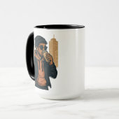 アーバンコーヒービア – チルストリートウェア&ライフスタイル マグカップ (正面左)