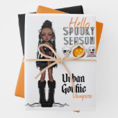 アーバンゴシックVampiresギフトラップ5 ラッピングペーパーシート (インサイチュ)