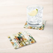 アーバンシェブロンII スクエアペーパーコースター (インサイチュ)